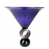 LARGE CORREIA ART GLASS VASELa