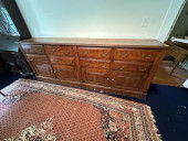 LARGE COUNTRY STORE CABINET, 8