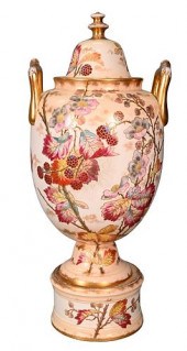 LARGE COVERED DOUBLE HANDLED R