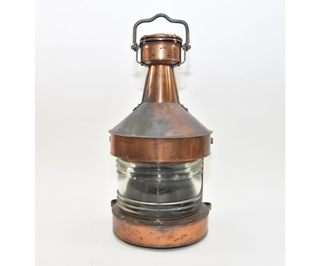 Large CPG & Sons copper and brass