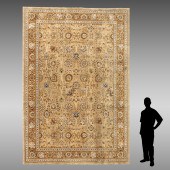 LARGE CREAM COLORED KARASTAN C