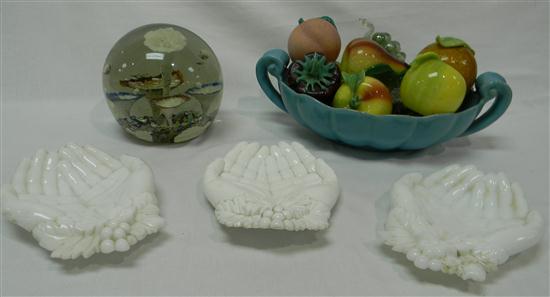 Large crystal floral motif