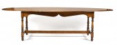 LARGE CUSTOM TIGER MAPLE DININ