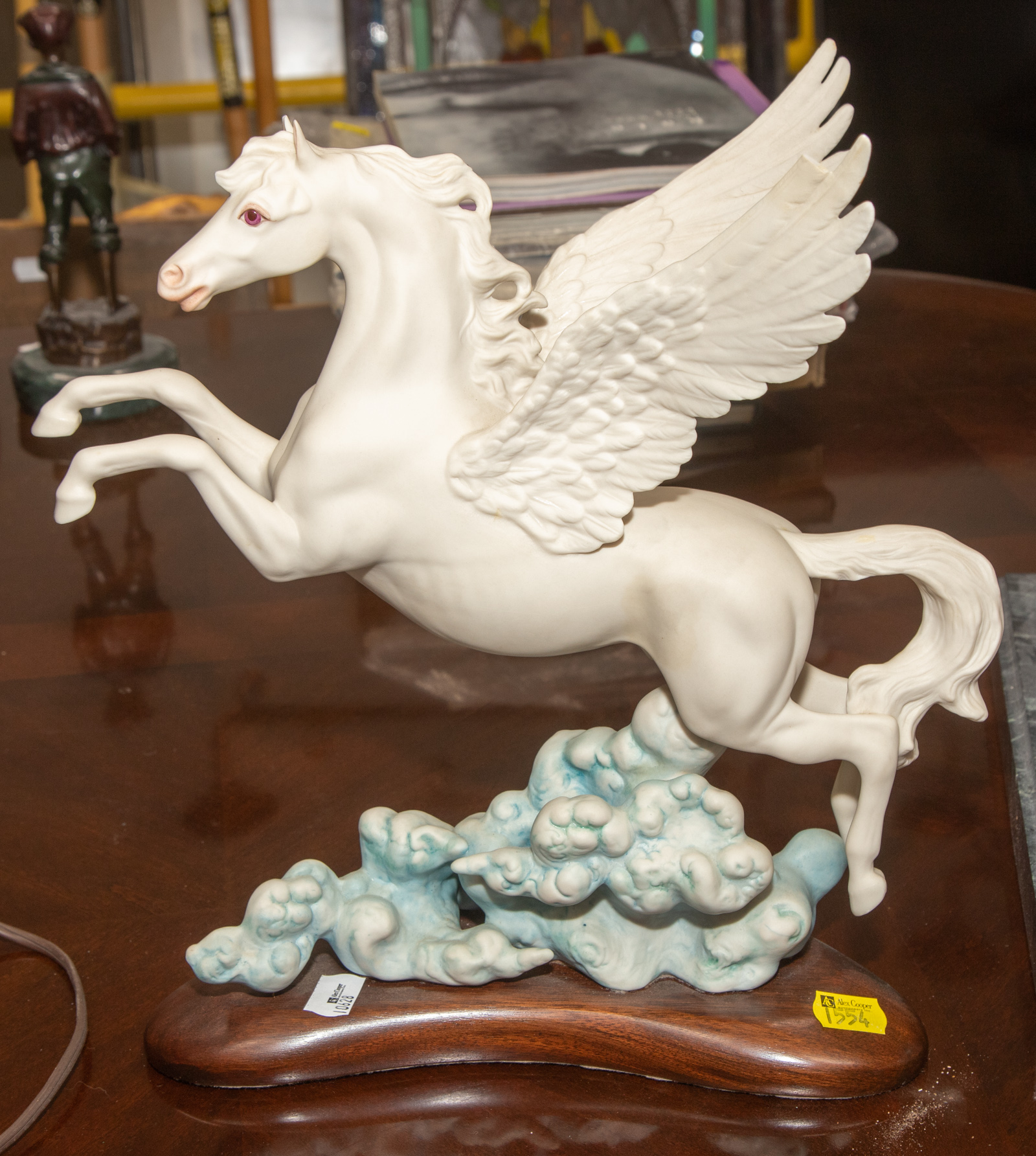 LARGE CYBIS PAINTED BISQUE FIGURE