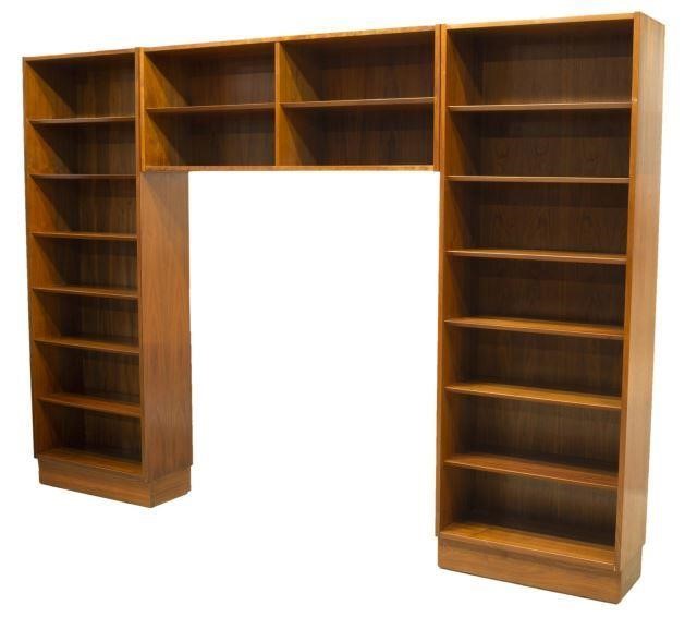 LARGE DANISH MODERN TEAK THREE