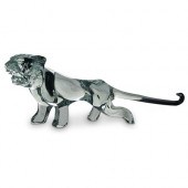 LARGE DAUM CRYSTAL TIGER FIGUR