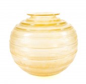 LARGE DAUM NANCY ART DECO SPHE