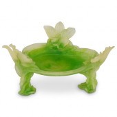 LARGE DAUM PATE DE VERRE CRYST