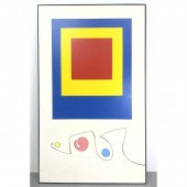 Large DE STIJL Style Painting