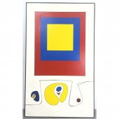 Large DE STIJL Style Painting