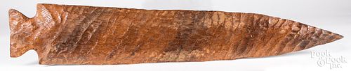 LARGE DECORATIVE CARVED OAK