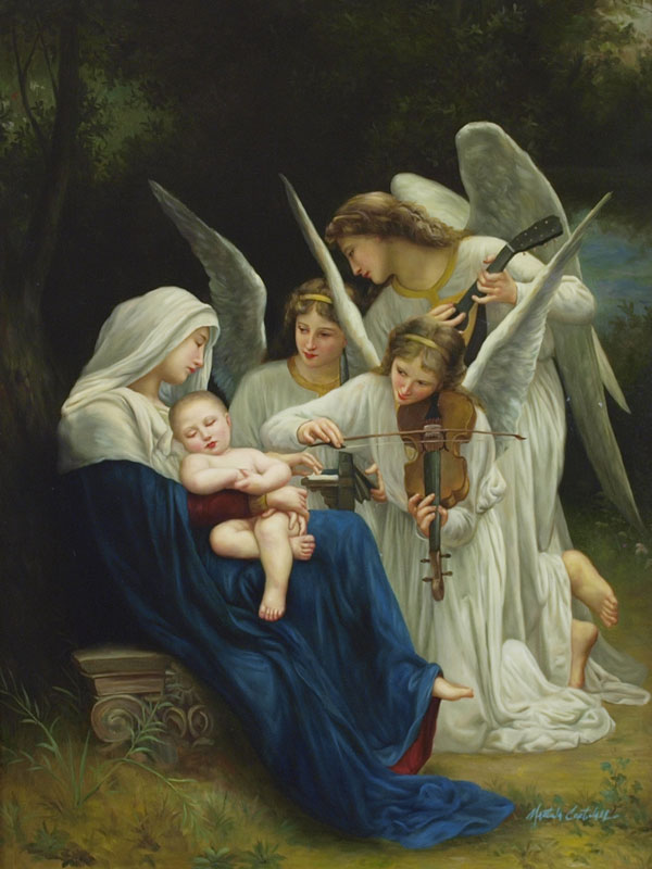 LARGE DECORATIVE MADONNA & CHILD