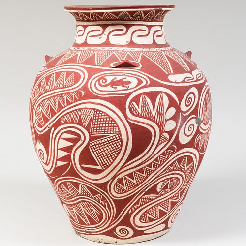 LARGE DECORATIVE PRE-COLUMBIAN