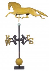 LARGE 'DEXTER' TROTTING HORSE
