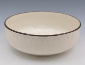 LARGE DING WARE CARVED BOWLLar