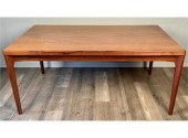 Large dining table in rosewood
