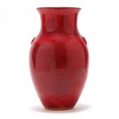LARGE DOGWOOD VASE, BEN OWEN I