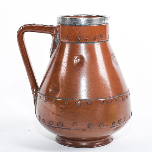 LARGE DOULTON LAMBETH COPPER WARE