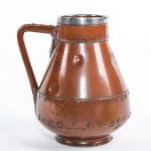 LARGE DOULTON LAMBETH COPPER W