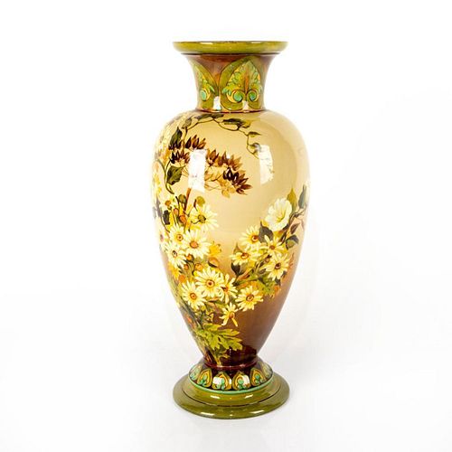 LARGE DOULTON LAMBETH FAIENCE