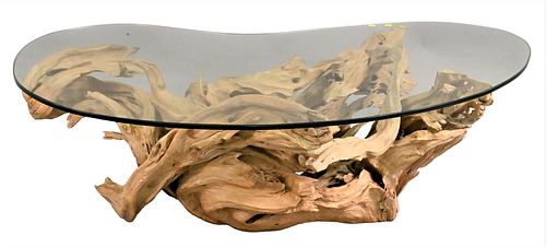LARGE DRIFTWOOD COFFEE TABLELarge