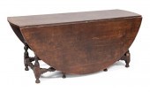 LARGE DROP-LEAF TABLE EARLY 18