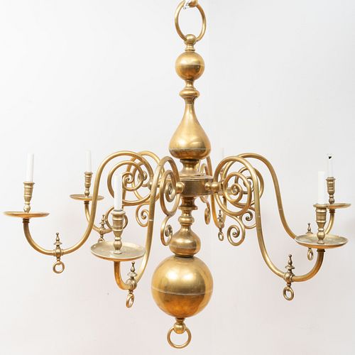 LARGE DUTCH BAROQUE STYLE BRASS