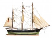 LARGE EARLY THREE-MASTED SAILI