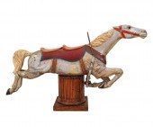 Large early wooden double sadd