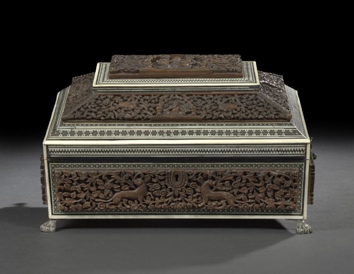 Large East Indian Inlaid