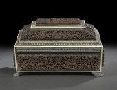 Large East Indian Inlaid Bone-