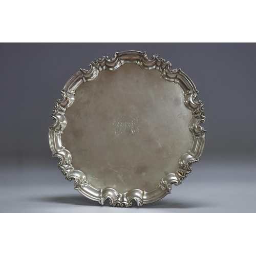 Large Edward VII hallmarked