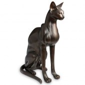 LARGE "EDWARDS" BRONZE CAT SCU