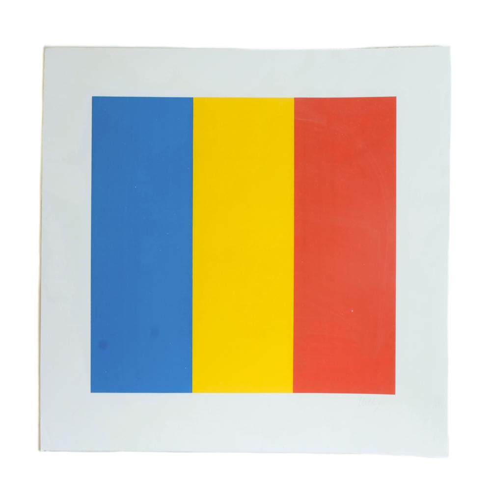 LARGE ELLSWORTH KELLY LITHOGRAPH IN