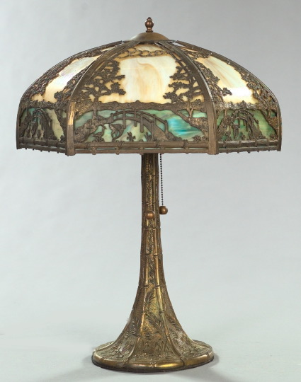 Large Empire Lamp & Brass, Chicago,