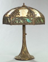 Large Empire Lamp & Brass, Chi