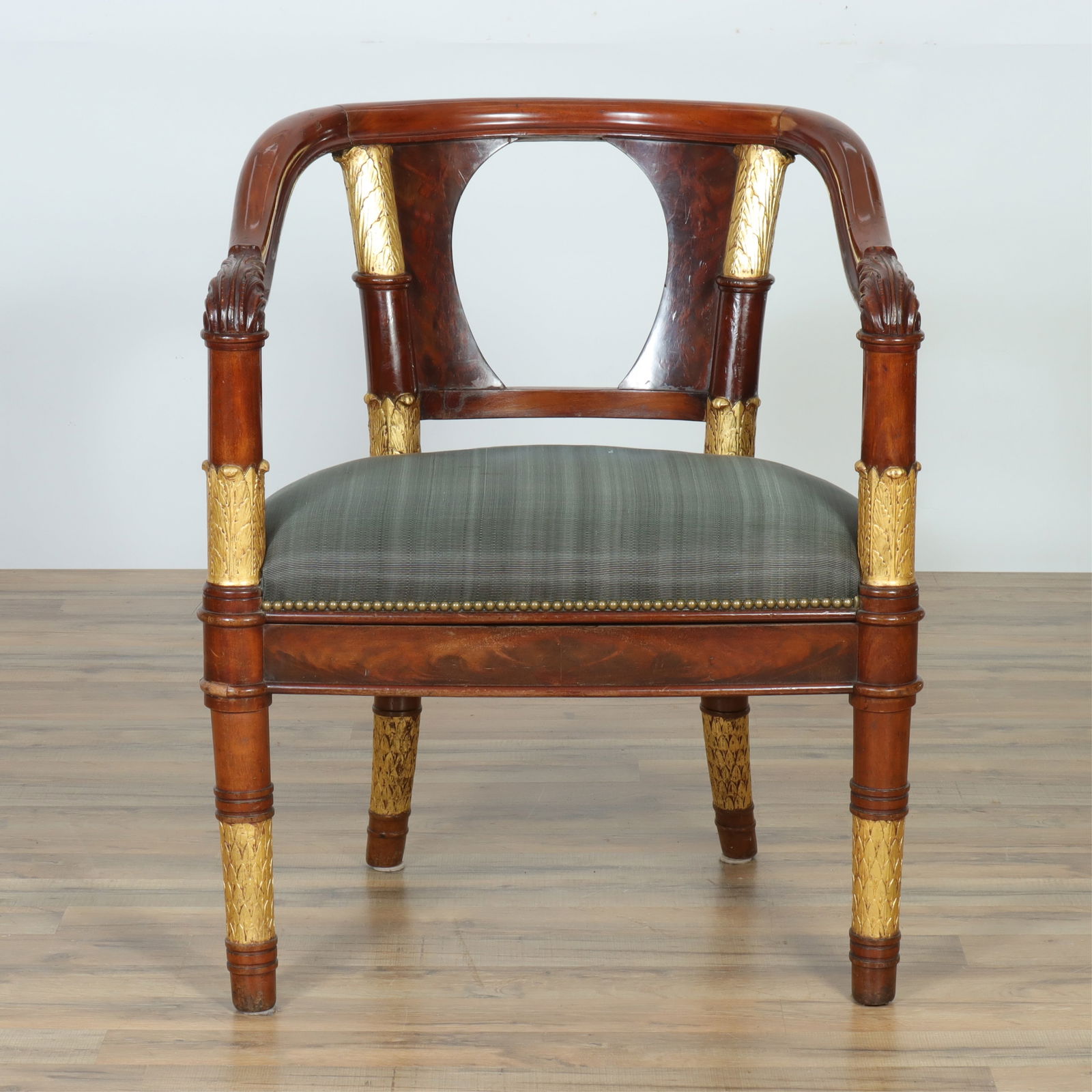 LARGE EMPIRE REVIVAL PARCEL-GILT