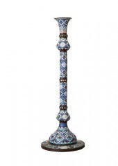 LARGE ENAMELED MIDDLE EASTERN