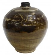 LARGE ENGLISH ART POTTERY STON