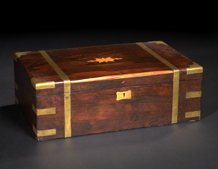 Large English Brass-Bound