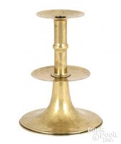 LARGE ENGLISH BRASS TRUMPET CA