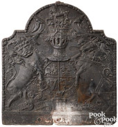 LARGE ENGLISH CAST IRON FIREBA