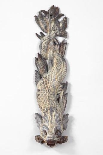 Large English Cast-Iron Wall