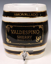 LARGE ENGLISH CERAMIC SHERRY B