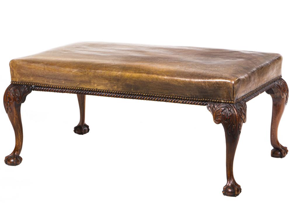 LARGE ENGLISH CHIPPENDALE-STYLE