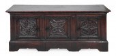 LARGE ENGLISH COFFER 18TH CENT
