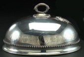 Large English Engraved Silverp