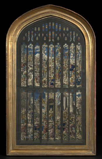 Large English Hand-Colored