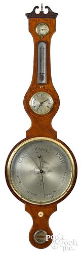 LARGE ENGLISH MAHOGANY BANJO
