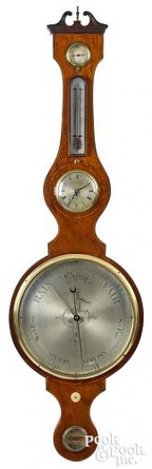 LARGE ENGLISH MAHOGANY BANJO B